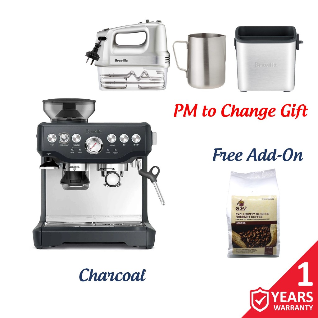 Breville BES870 Barista Express Espresso Coffee Machine Mesin Kopi