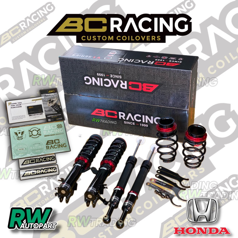 BC Racing V1 Type Honda Jazz/City/Fit GK/GP/T9A/GN Coilover Adjustable