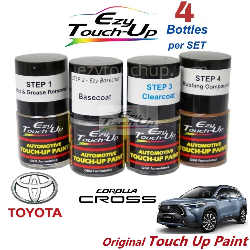 TOYOTA Corolla CROSS Original Touch Up Paint EZY Touch Up Combo Set