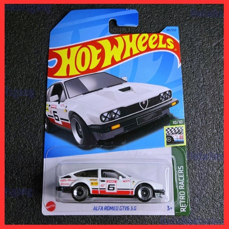 Hot Wheel Alfa Romeo GTV6 3.0 White 2023 Collections Series Retro ...