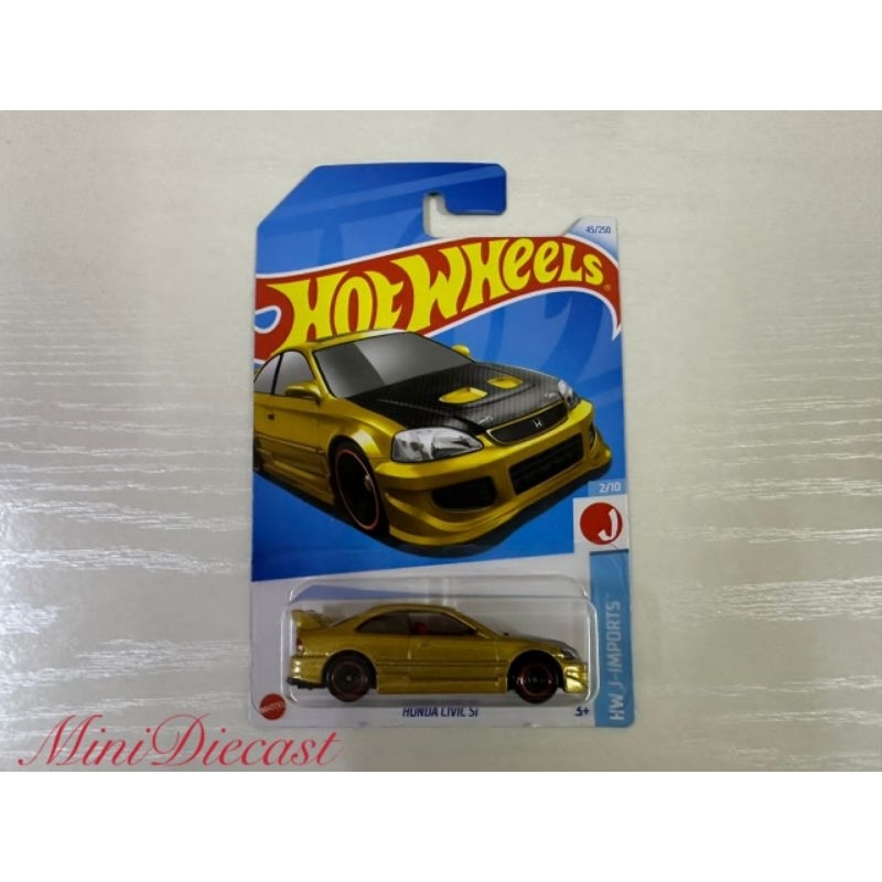 Honda Civic SI Hot Wheels(Gold) Shopee Malaysia