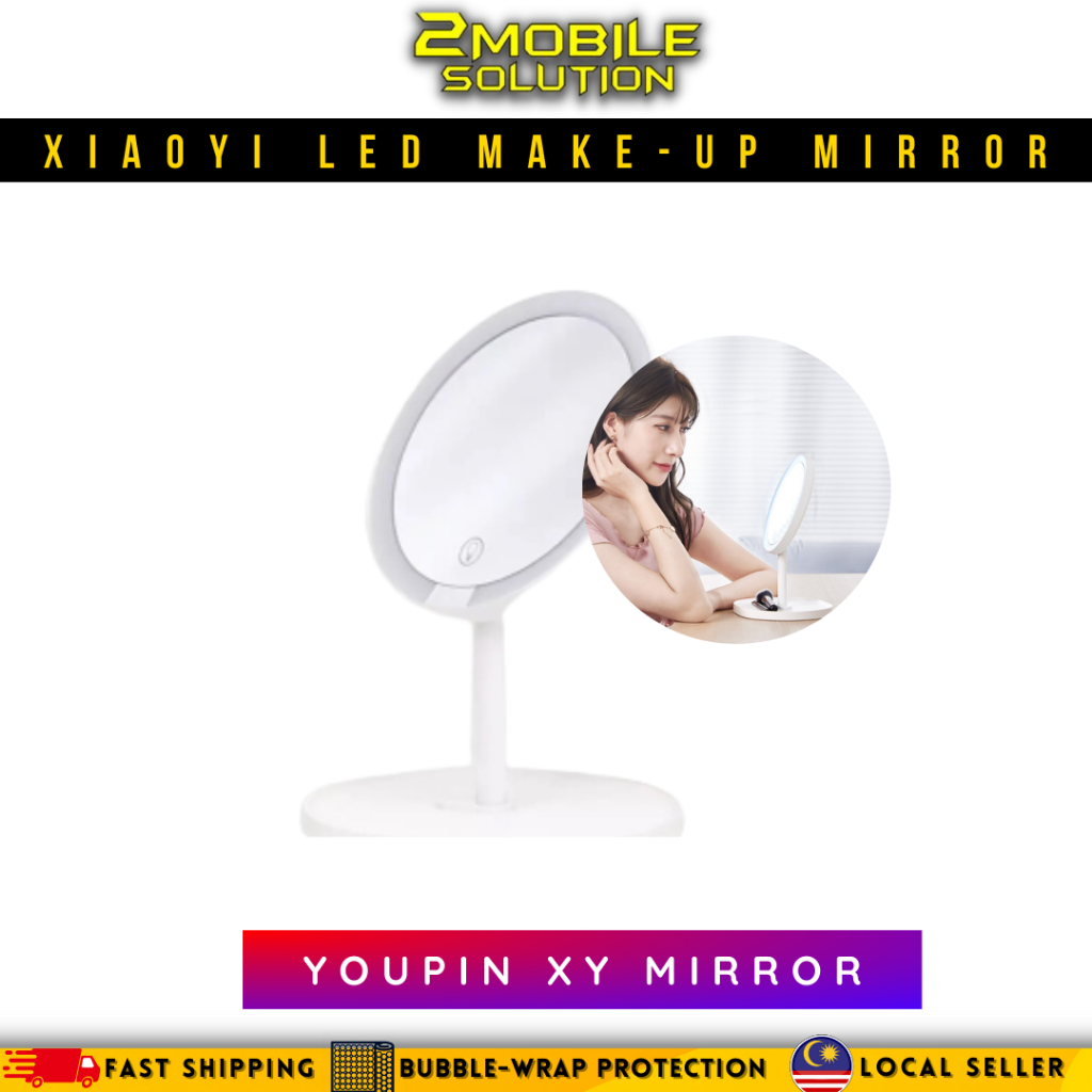 Xiaomi YouPin XY Touchscreen LED Makeup Mirror (95 Simulates Natural