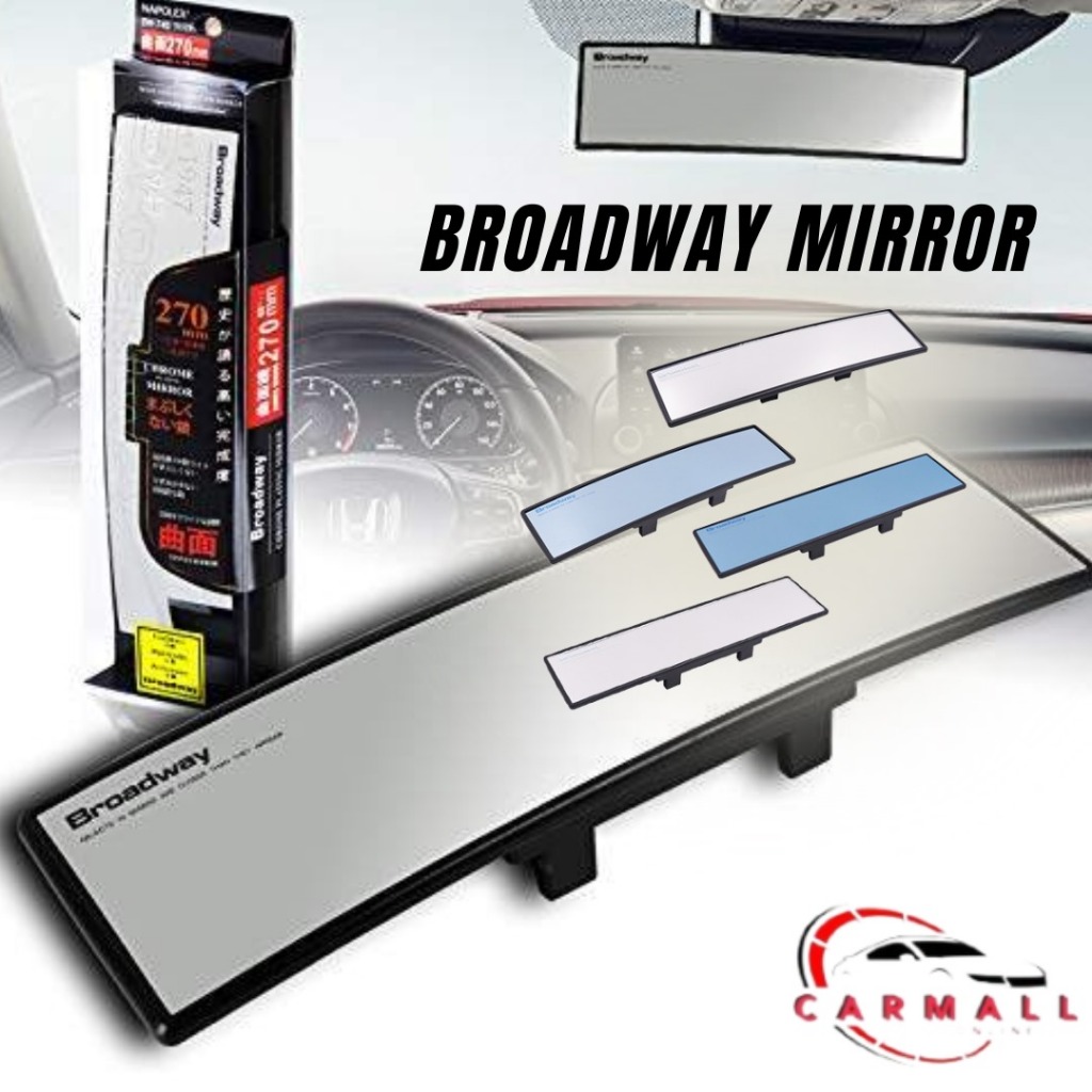 Broadway Mirrors Flabeg Blue 270mm Convex