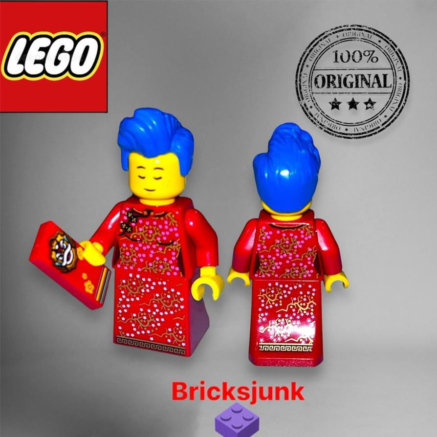 Lego City Minifigure (LEGO Female Cheongsam With Angpao)- Lego Build A ...