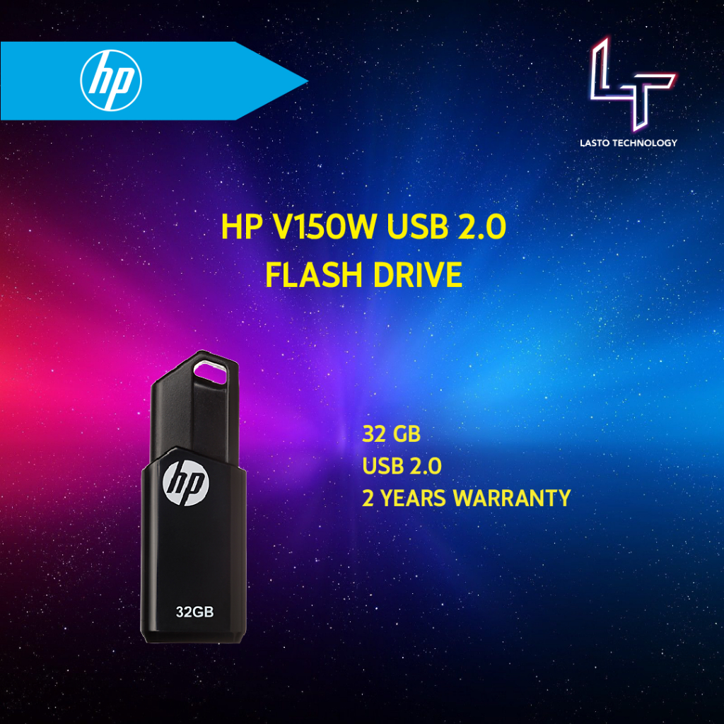 HP v150w USB 32 GB Flash Drive Shopee Malaysia