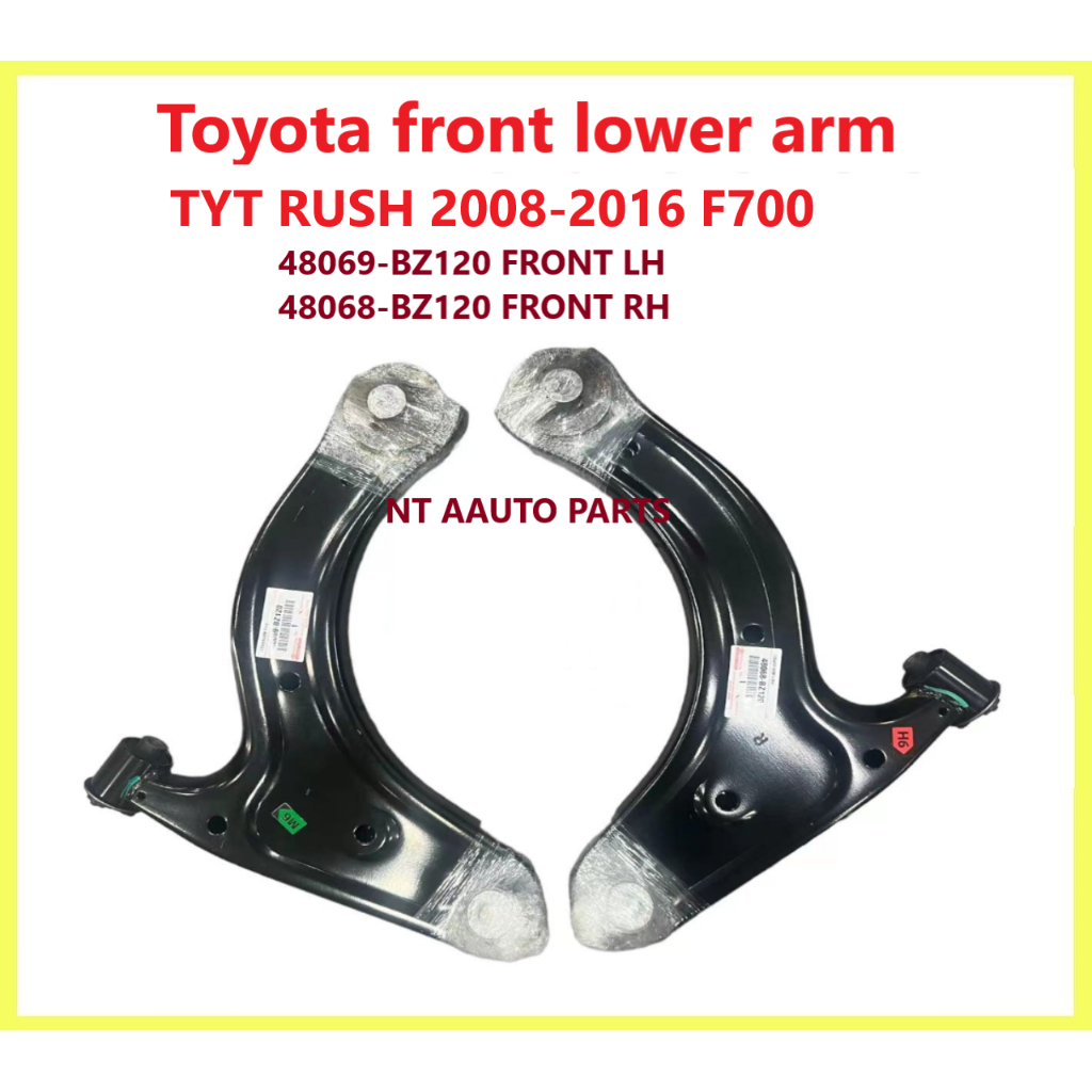 Original Toyota Front Lower Control Arm Left / Right for Toyota Rush ...