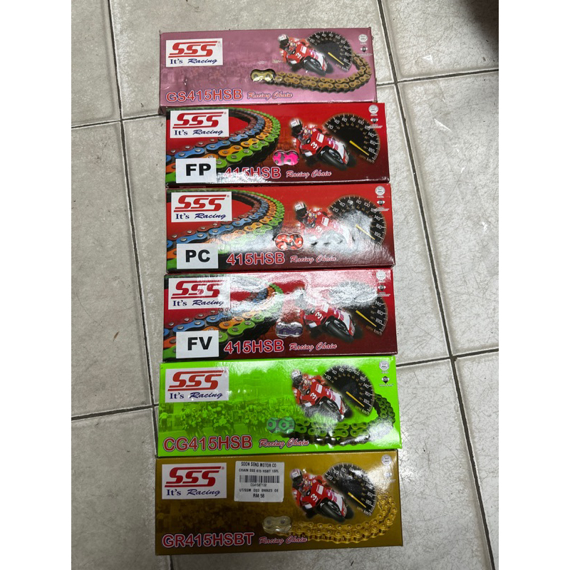 sss chain 415 colour and gold | Shopee Malaysia