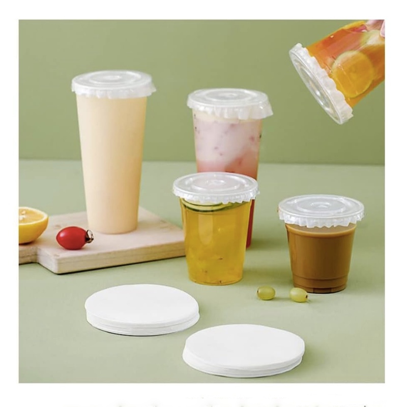 (±500pcs/pack) Leakproof Sealing Film Paper | Anti-Spill Disposable Cup ...
