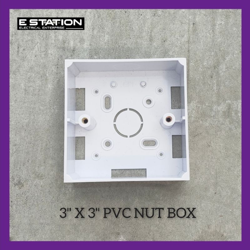PVC Surface Types Nut Box/ Base For Switches | Shopee Malaysia