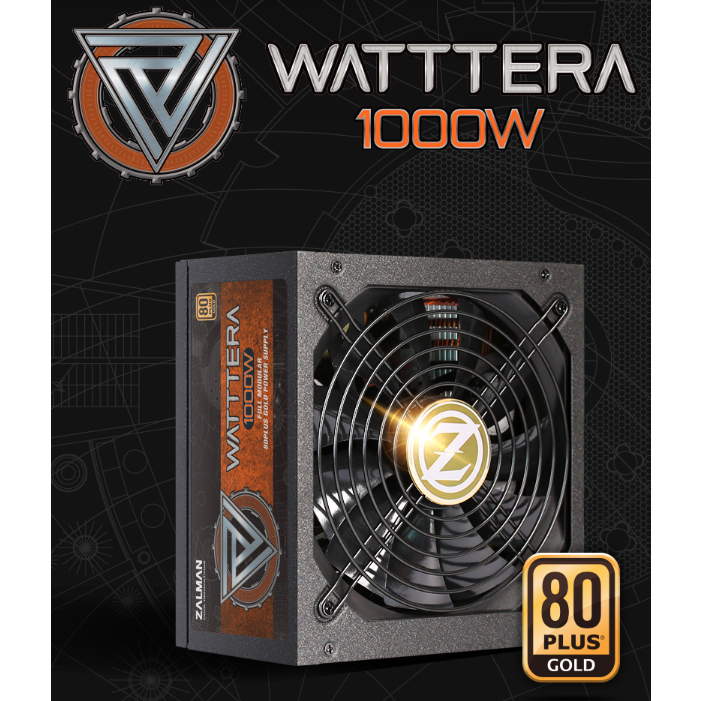 # ZALMAN WATTTERA Series [800W/1000W] 80PLUS Gold Fully Modular PSU ...