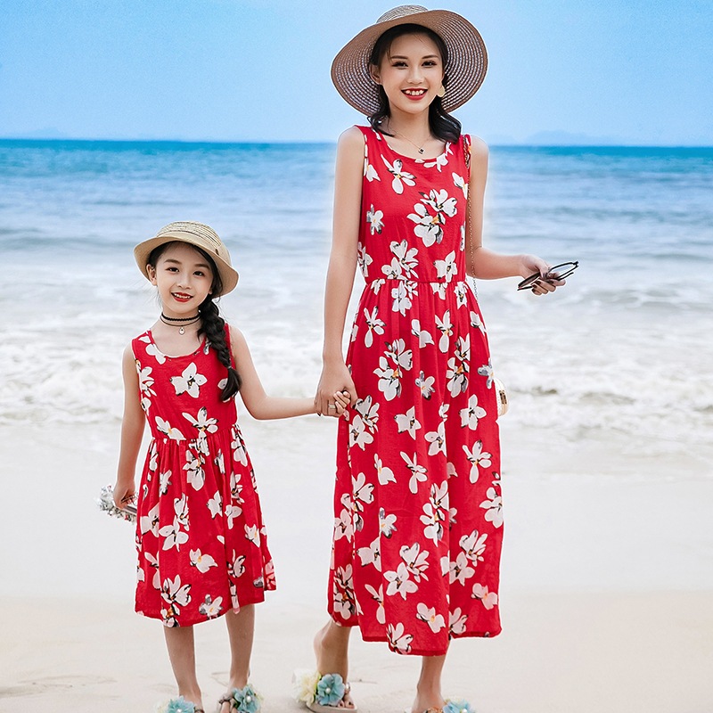 Children hawaii dress Baju Pantai Perempuan Hawaii dress Kids Dress Women s beach wear Baju Flora. Shopee Malaysia