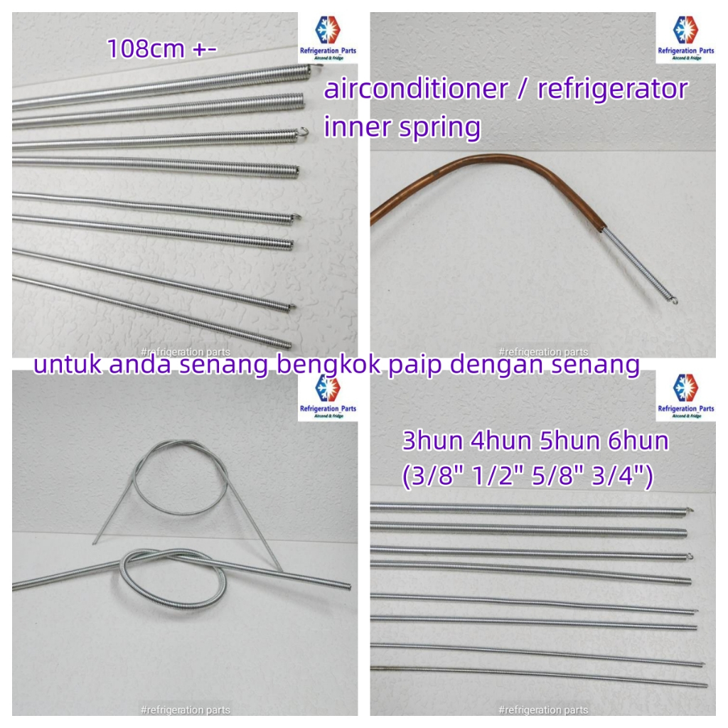 CZ tiub bender dalaman 1080mm 3hun 4hun 5hun 6hun ( 3/8'' 1/2'' 5/8'' 3 ...