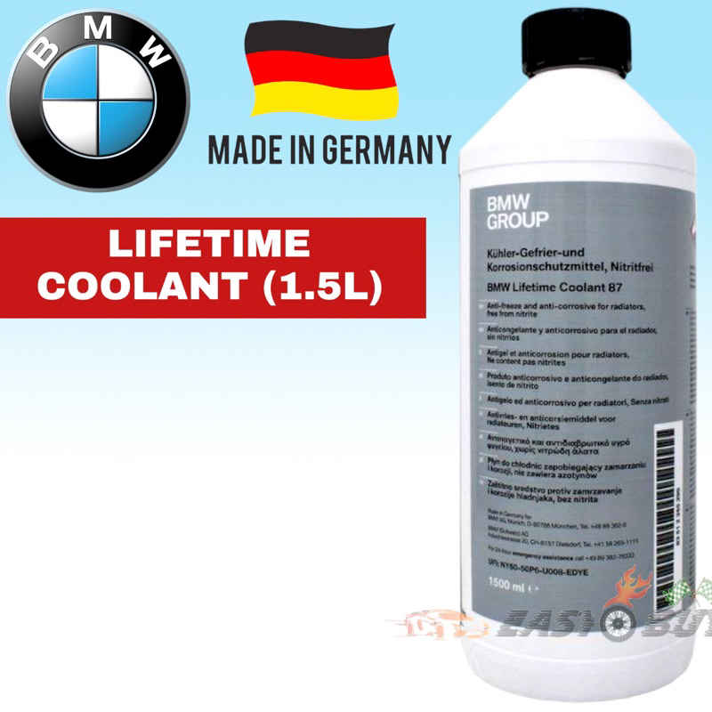 ORIGINAL BMW MINI Lifetime Radiator Coolant Anti-Freeze (1.5) - BMW / Mini  / Mercedes / Volkswagen / Audi - 83512355290