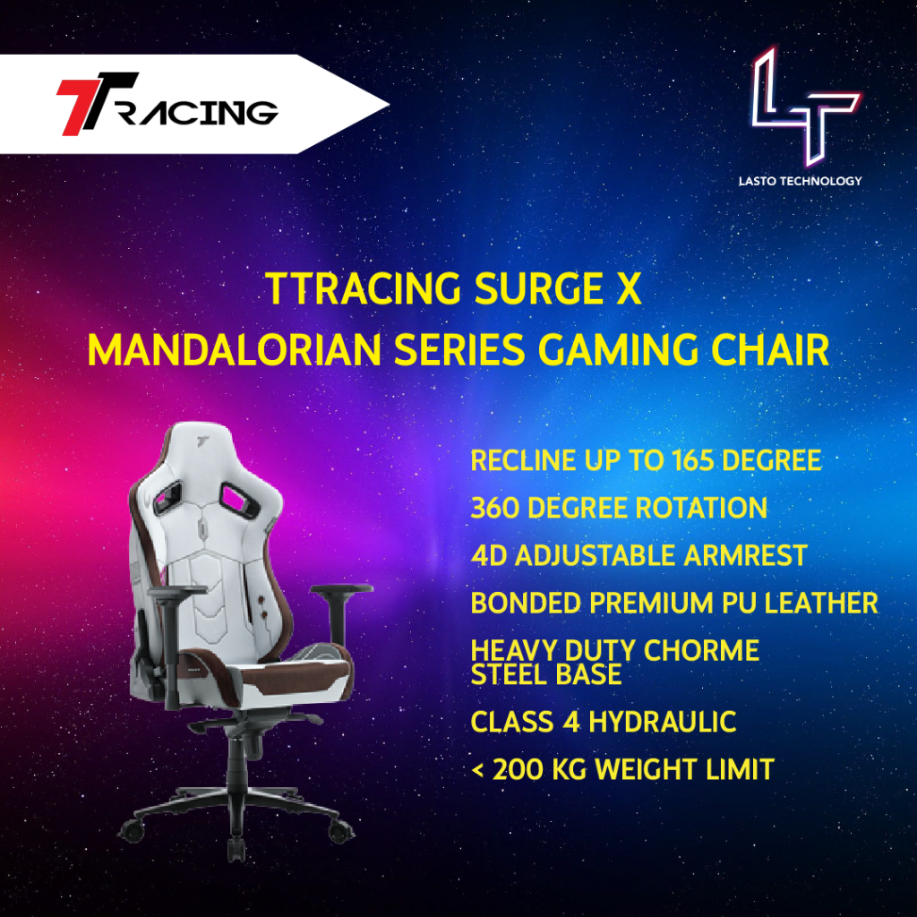 TTRacing Surge X Mandalorian Series Gaming Chair | Shopee Malaysia