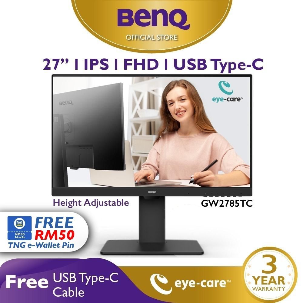 Monitor BENQ GW2785TC 27 Full HD LED