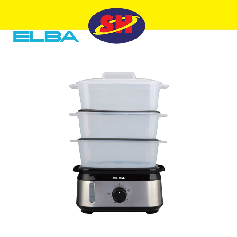 Elba 10L 3 Layers Food Steamer (750W) Shopee Malaysia