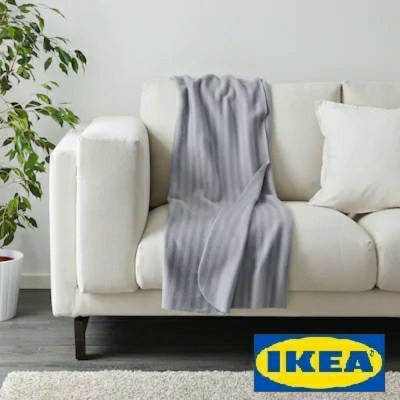 IKEA Vitmossa Blanket Throw 120x160cm Shopee Malaysia