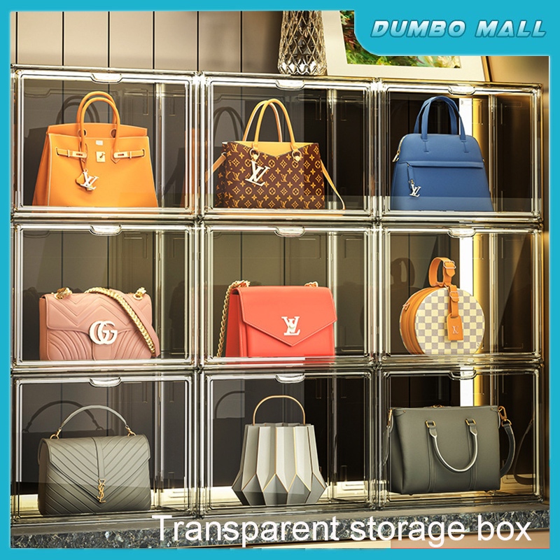 Handbag discount boxes storage