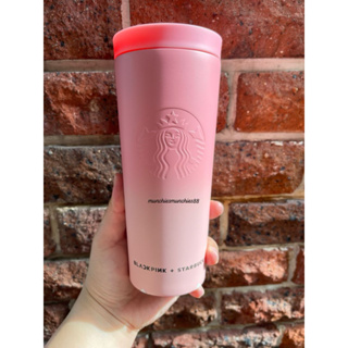 Starbucks 473ml/16oz Gradient Pink Double-Lid Stainless Steel