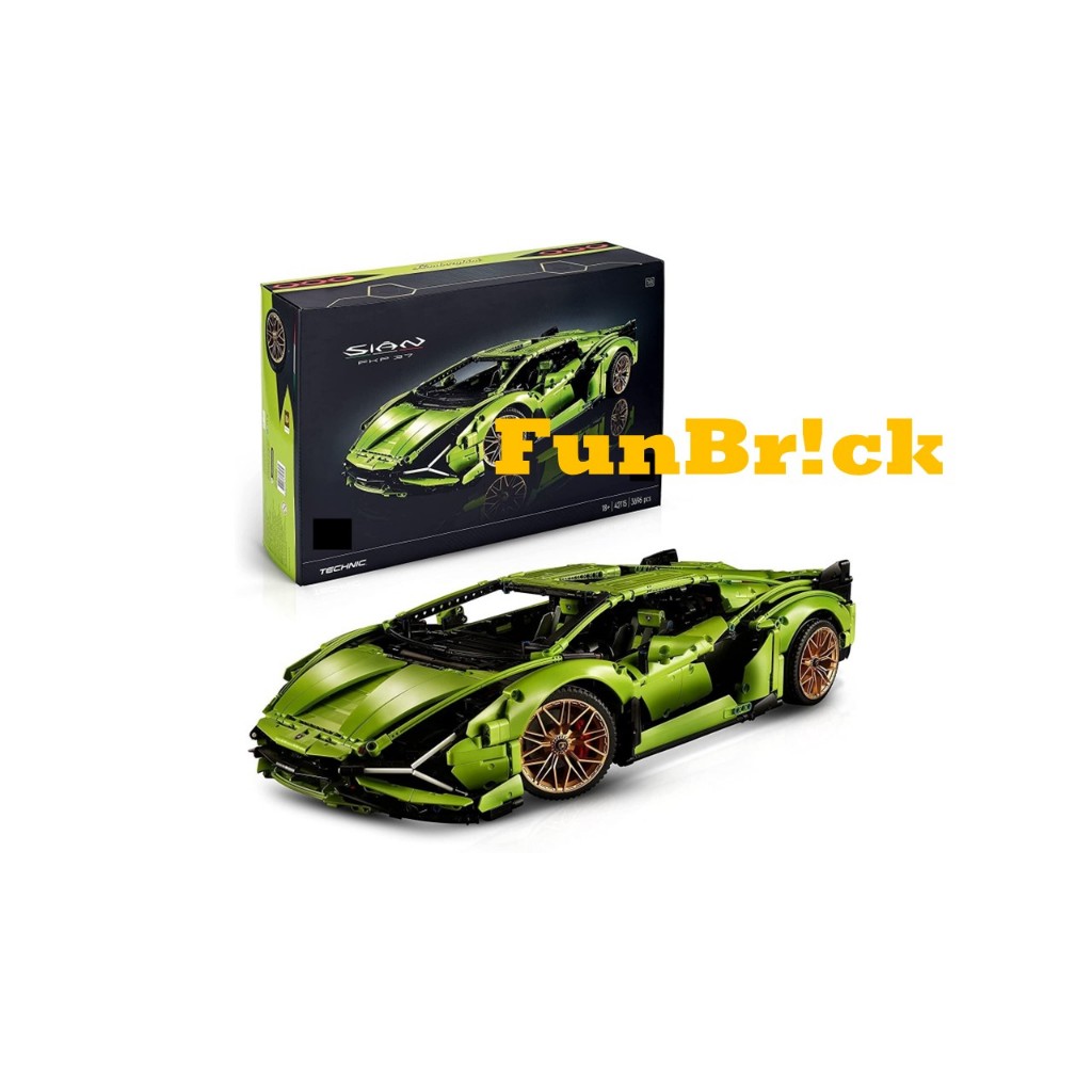 Lepin Lamborghini Sian compatible 42115 Shopee Malaysia