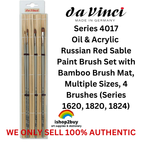 Da Vinci Oil Paint Brush Ox Hair Serie 1887 No: 18