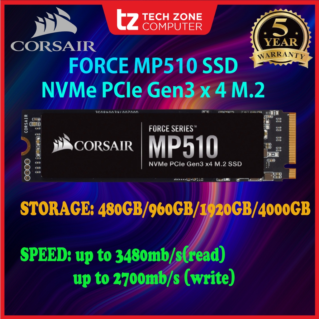 Corsair hot sale mp510 240gb