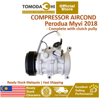 Tomodachi Car Air Cond Compressor Aircond Perodua Bezza Myvi Compressor Aircon