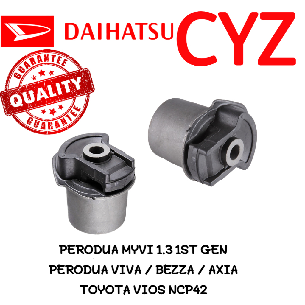 Rear Axle Bush PERODUA MYVI 1.0 1.3 OLD MODEL, VIVA, BEZZA, AXIA