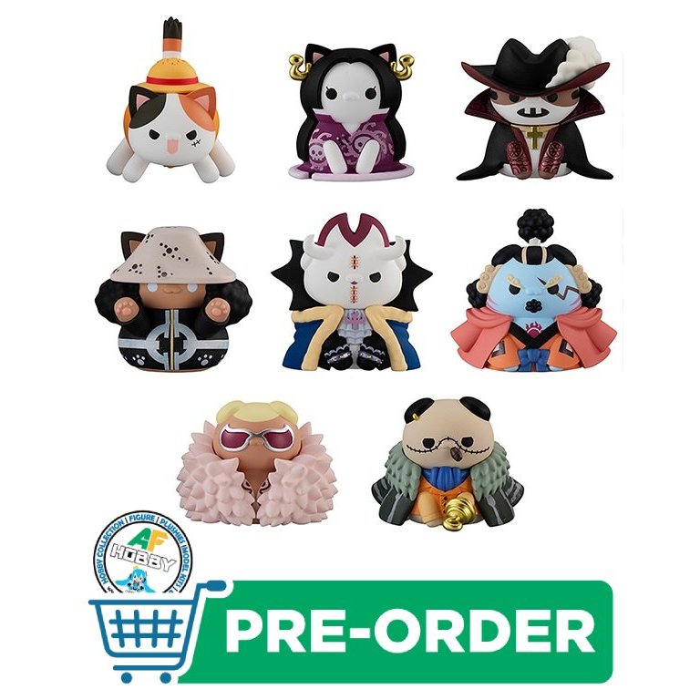 Megahouse One Piece Mega Cat Project NyanPieceNyan! Luffy ＆ the Seven