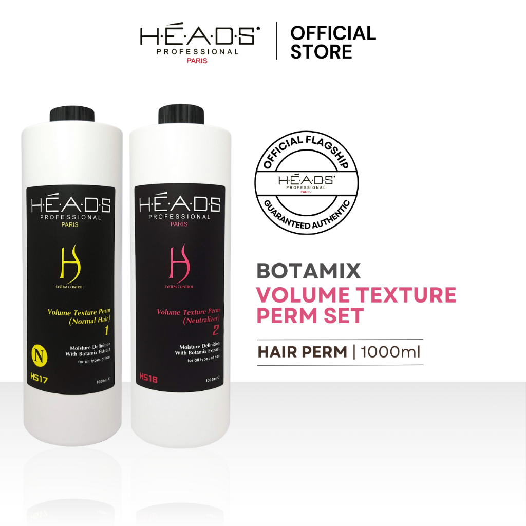 HEADS Volume Texture Perm 1 (Normal Hair) & Volume Texture Perm 2 x2 ...