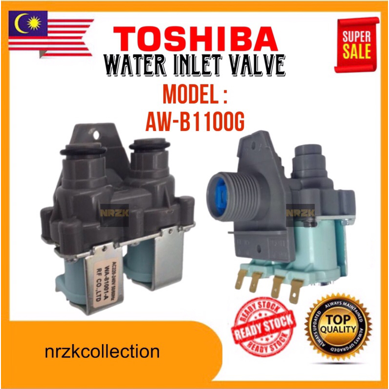 AWB1100G TOSHIBA Washing Machine Water Inlet Valve HEAVY DUTY Shopee