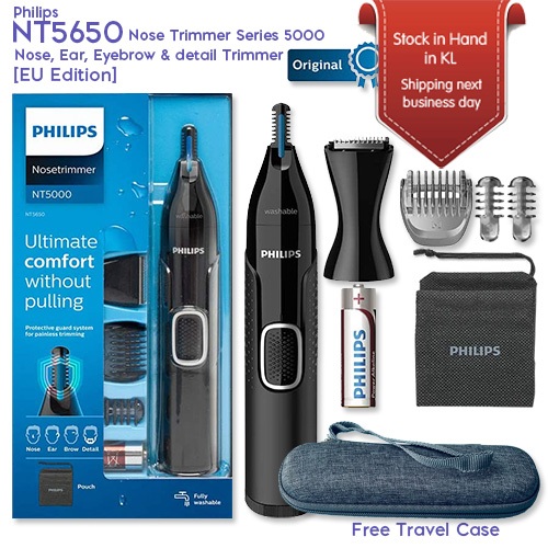 Philips Series 5000 NT5650 Nose, Ear and Eyebrow Trimmer with Detail