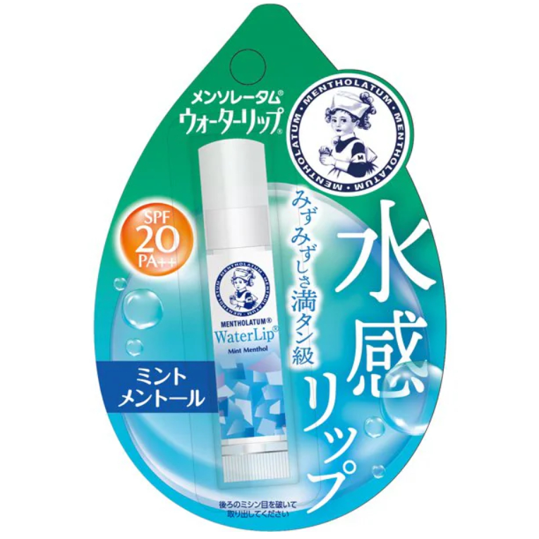 JAPAN Mentholatum Water Lip Mint Menthol 4.5g (Made in Japan)(Ready ...