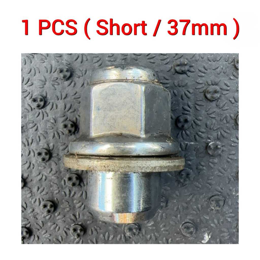 5 Pack M12 X 1.5 Chrome Wheel Nuts For Toyota Yaris | Alloy Wheels | Silver Finish
