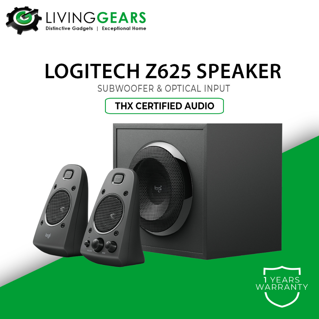 Logitech sales z625 specifications