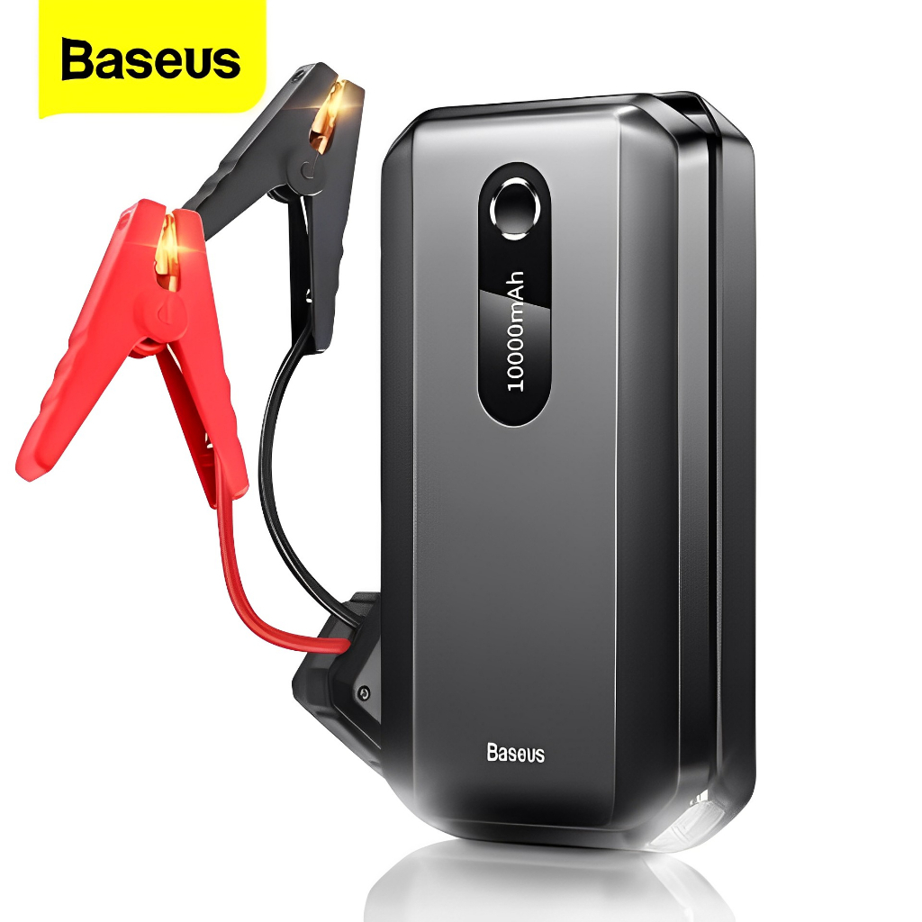 Baseus Car Jumper Power Bank Jump Starter Jumper Kereta Power Bank Auto