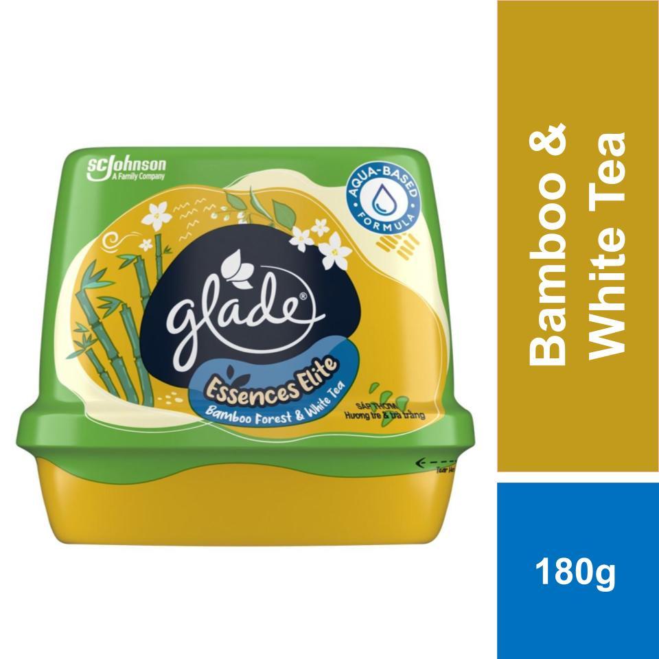 Glade Scented Gel 180g Premium Range (Bamboo & White tea) Shopee Malaysia