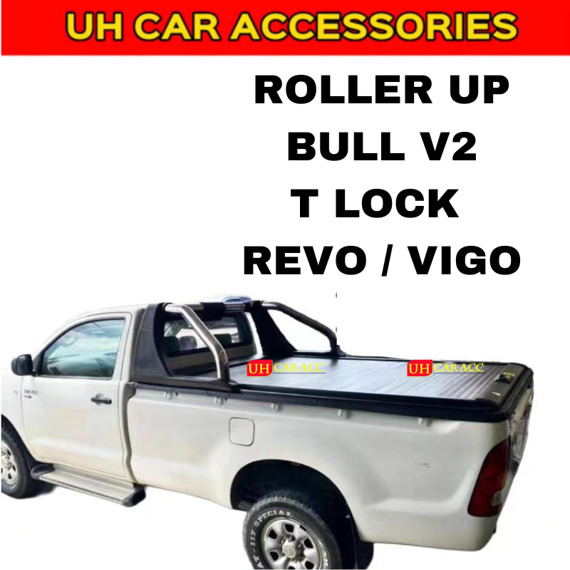 TOYOTA HILUX VIGO REVO ROCCO ROGUE SINGLE CAB BULL ROLLER SHUTTER LID