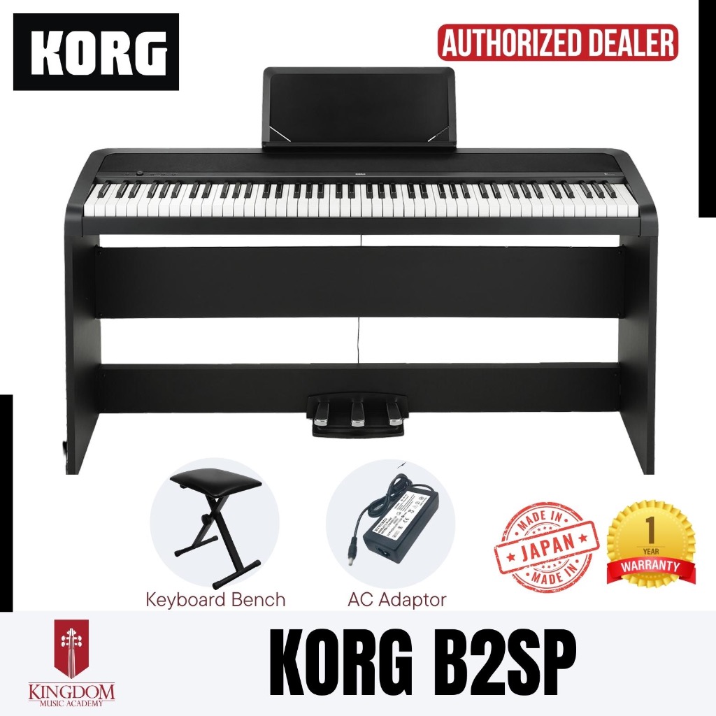 DIGITAL PIANO B2SP with Keyboard Bench Black / White (B2SP/B2