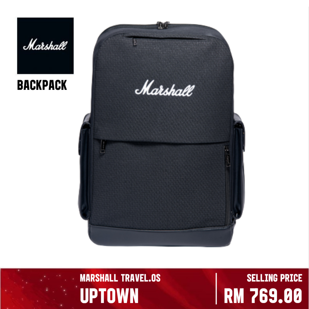 Marshall Uptown Backpack Premium Backpack Shopee Malaysia