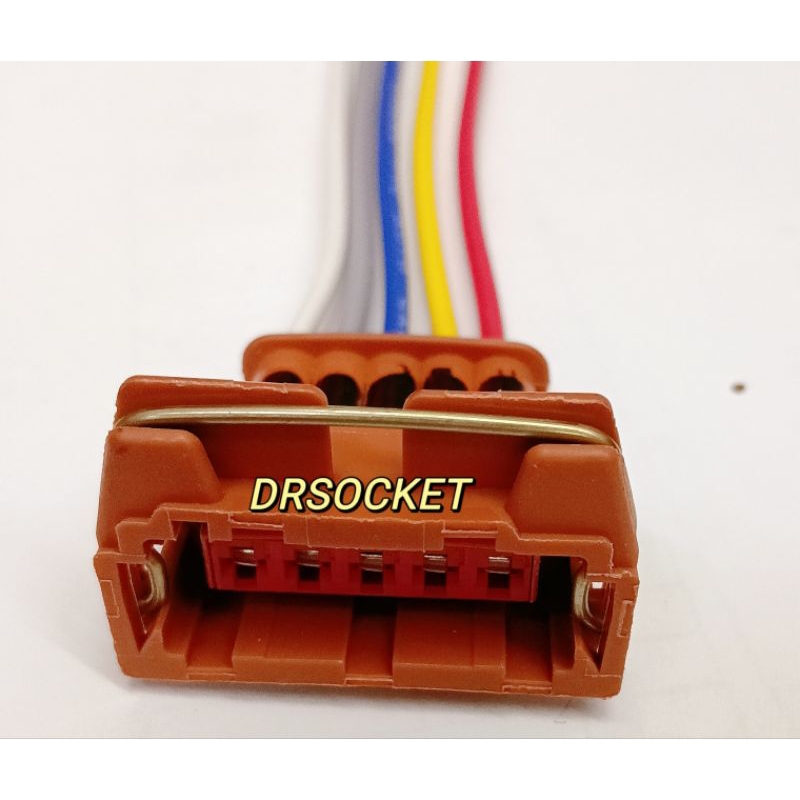 5 Pin Fuel Pump Socket Gen2 Persona Saga BLM Satria Neo Soket Kereta