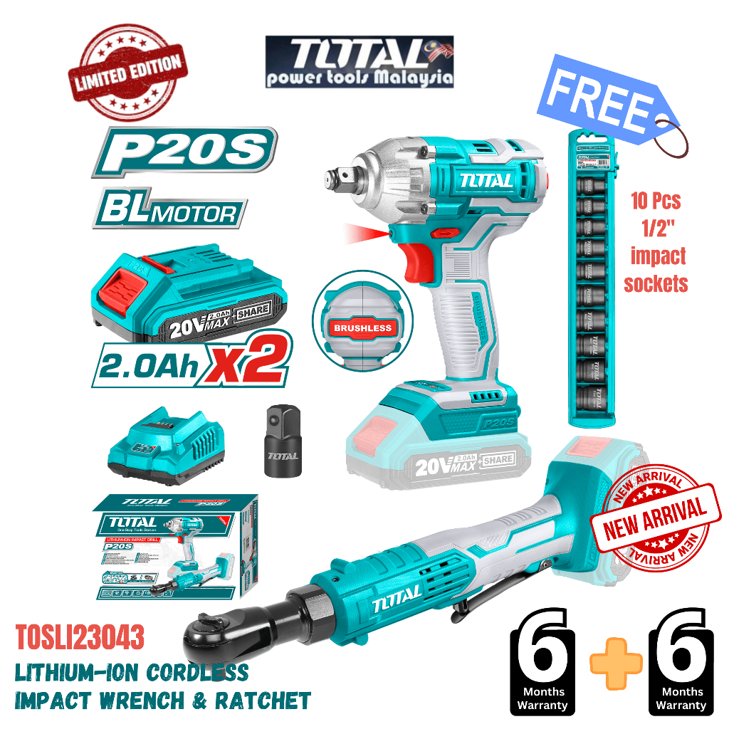 Total tools deals impact sockets