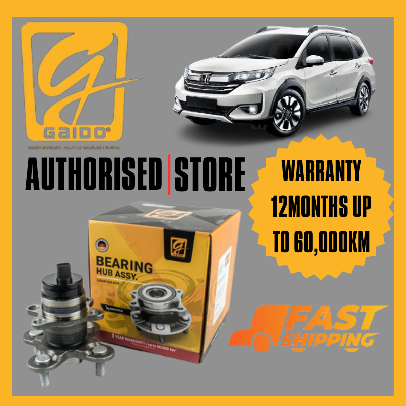 Gaido X-Series Rear Wheel Bearing Hub - Honda BRV BR-V 1.5 ( 1Year ...