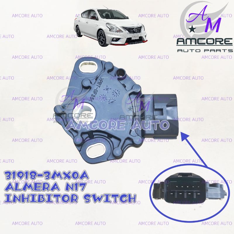 NISSAN ALMERA N17 GEAR BOX SELECTOR SWITCH / INHIBITOR SWITCH (31918