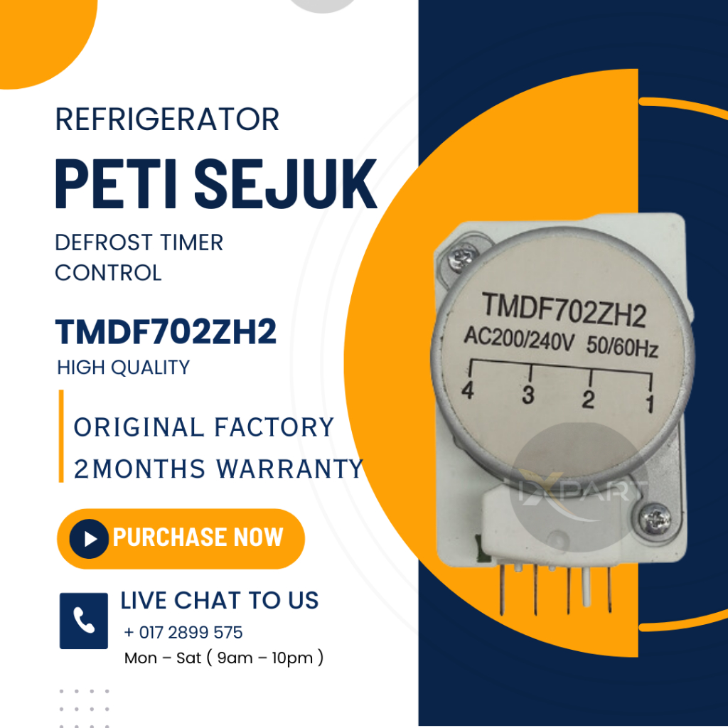 (GRADE A) SHARP / SANYO TMDF702ZH2 REFRIGERATOR DEFROST TIMER Refrigerator TIMER Shopee Malaysia