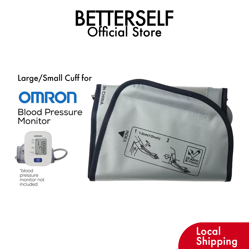 Large /Small Cuff for Omron Blood Pressure Monitor Cuff Mesin Tekanan