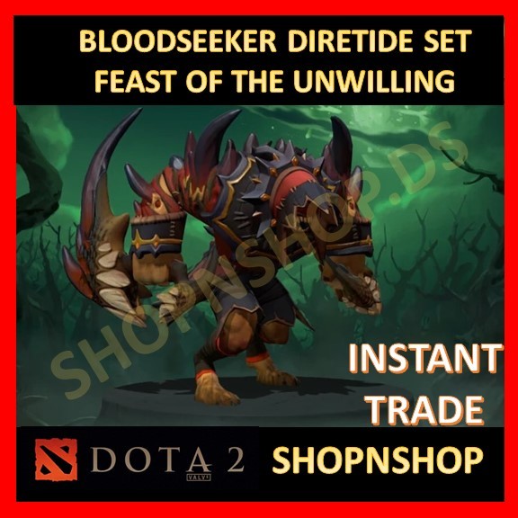 DOTA 2 Bloodseeker (BS) "Diretide" Feast of the Unwilling Diretide Set