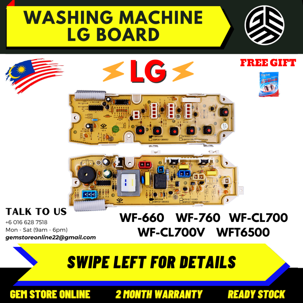 WF 660 WF 760 WF CL700 WF CL700V WFT6500 LG Washing