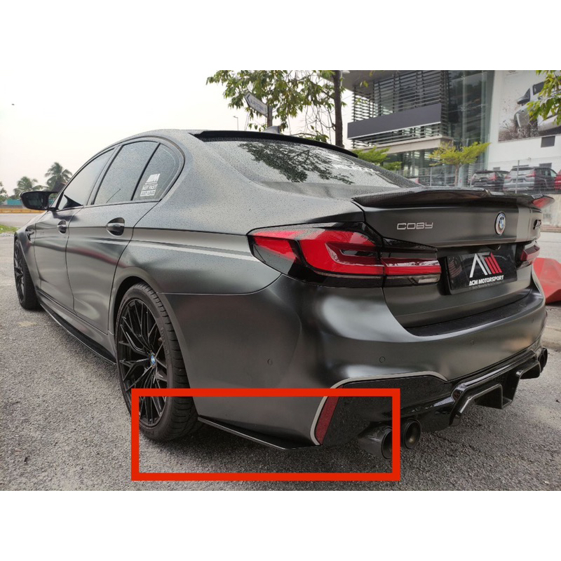 Bmw g30 rear canard diffuser | Shopee Malaysia