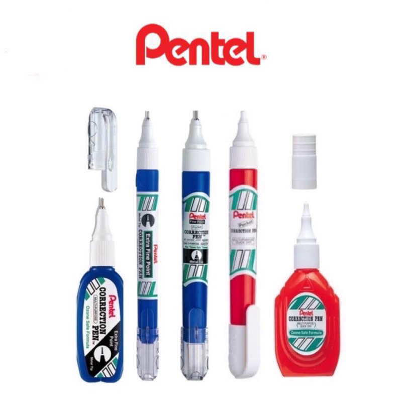 Pentel Liquid Paper Correction Pen Fine Point 4.2ml / 7ml / 12ml